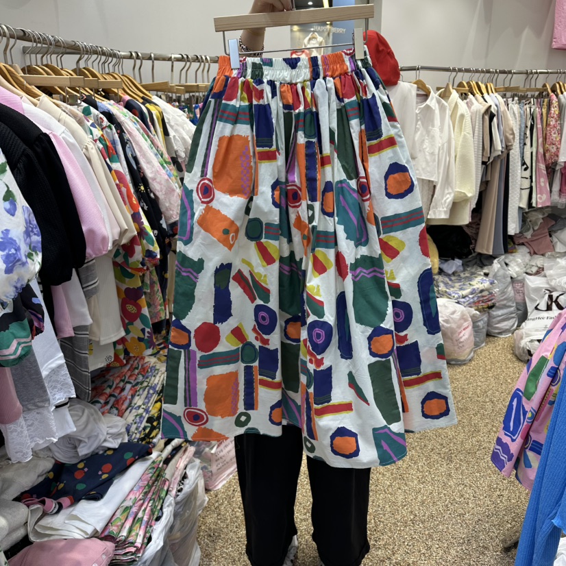 HAPPYBERRY韓國代購女士新款熱賣人氣推薦休閑長裙口袋長款HAPPYBERRY長裙