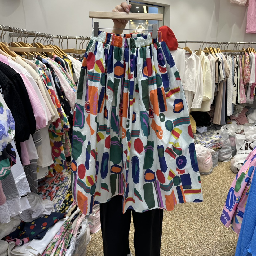 HAPPYBERRY韓國代購女士新款熱賣人氣推薦休閑長裙口袋長款HAPPYBERRY長裙圖色3