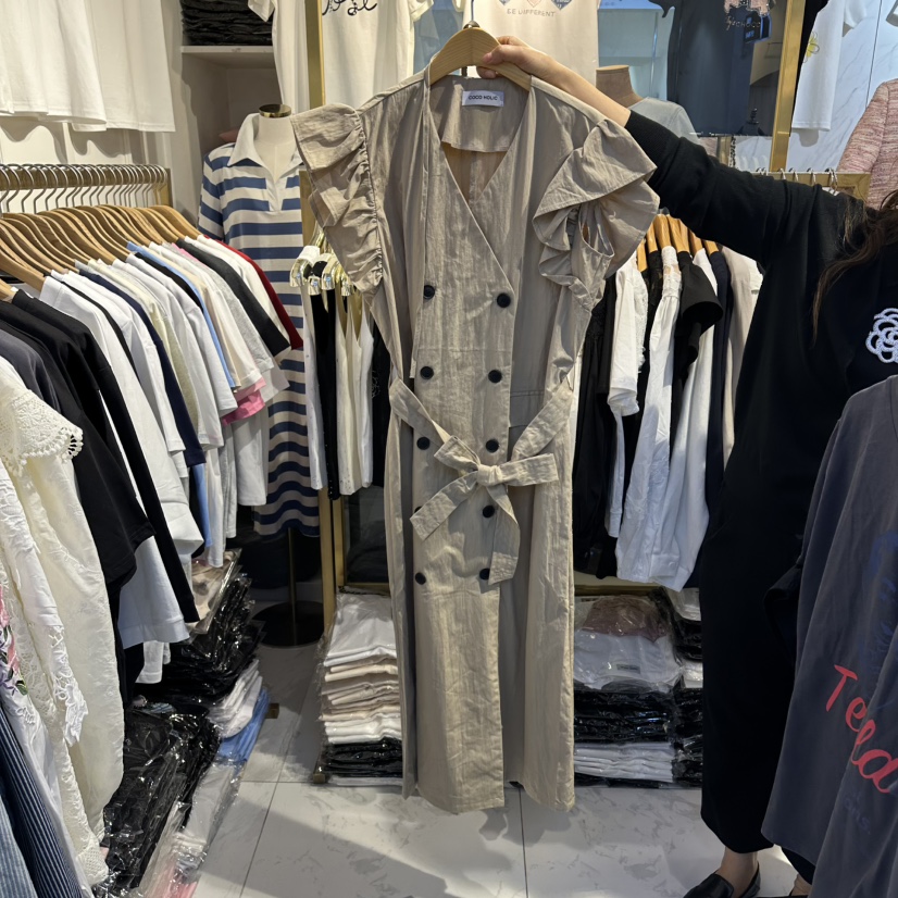 COCO HOLIC韓國東大門代購女裝新款26春夏職業熱賣連衣裙COCO HOLIC連衣裙圖色1