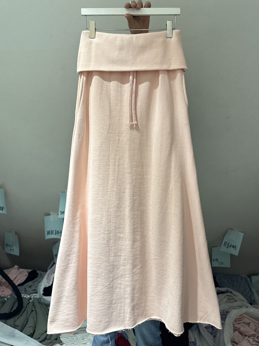 BELITA-L韓國直郵實拍女裝新品26春夏熱賣時尚職業長裙羅紋BELITA-L長裙圖色2