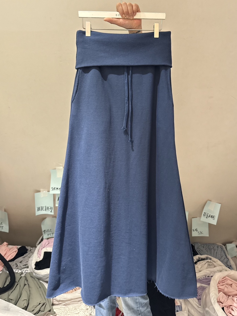 BELITA-L韓國直郵實拍女裝新品26春夏熱賣時尚職業長裙羅紋BELITA-L長裙圖色3