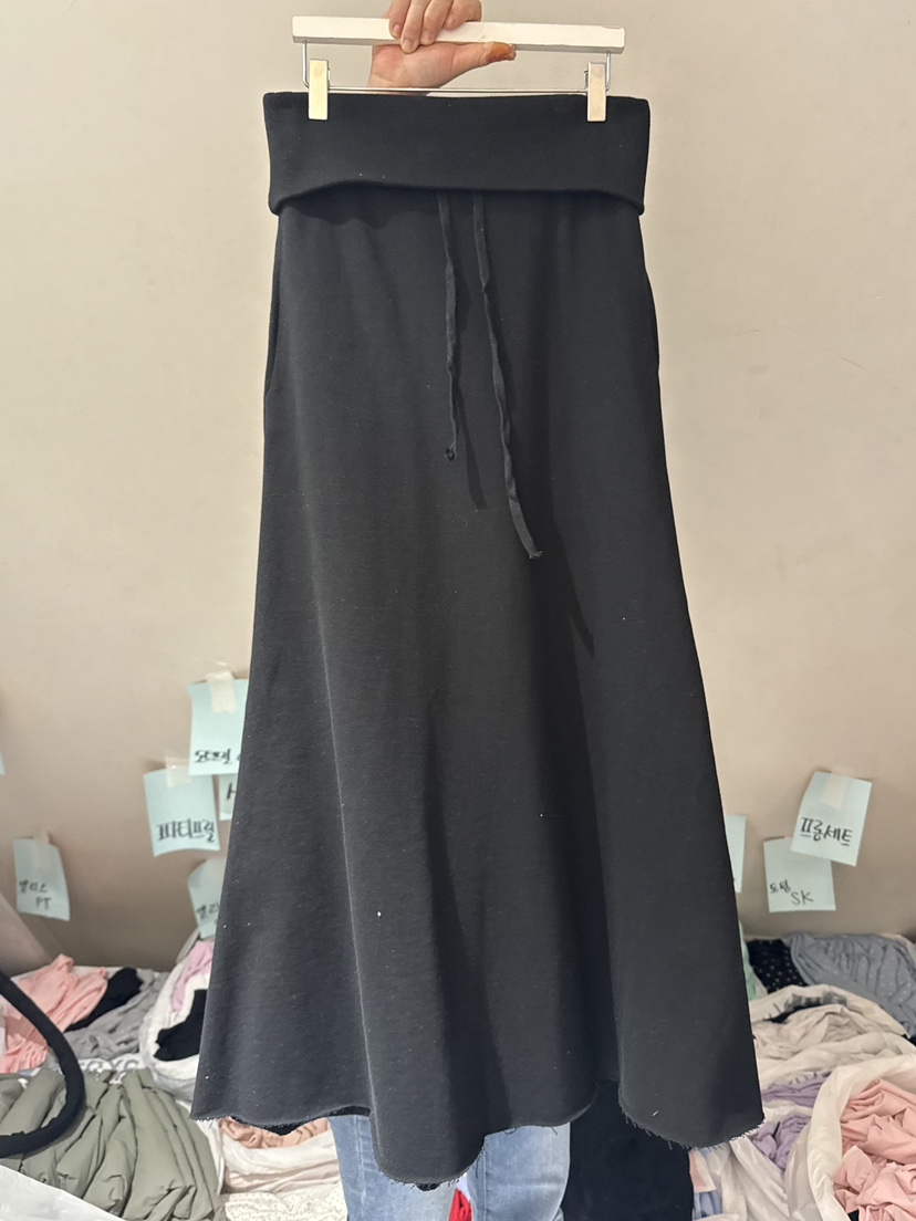 BELITA-L韓國直郵實拍女裝新品26春夏熱賣時尚職業長裙羅紋BELITA-L長裙圖色4