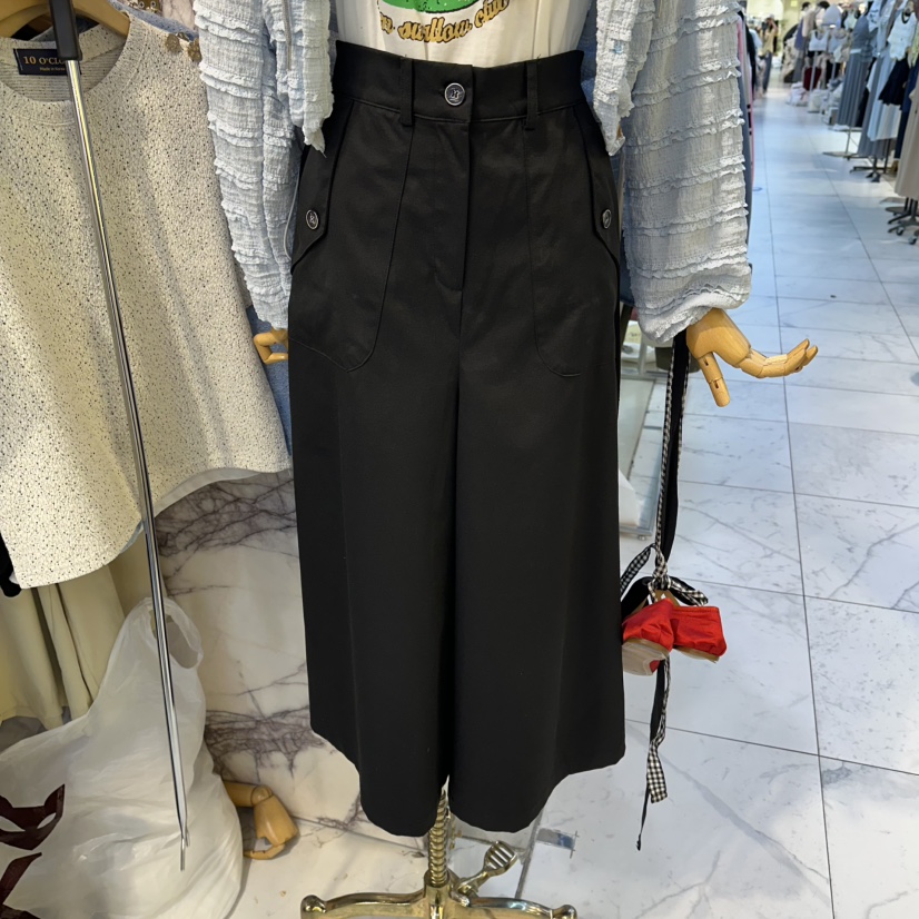 BUTTU/10 OCLOCK韓國直郵女士新品時尚熱賣休閑褲闊腿褲BUTTU/10 OCLOCK休閑褲圖色2