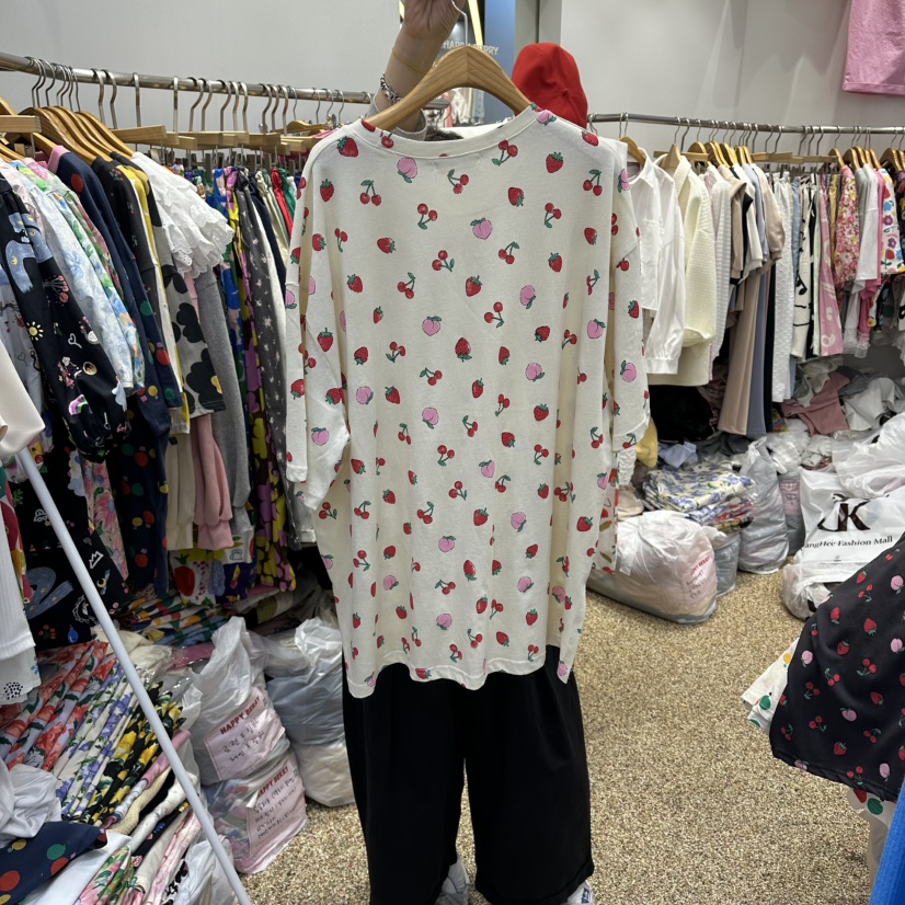 HAPPYBERRY韓國東大門直郵女士新品休閑人氣推薦26春夏T恤HAPPYBERRYT恤