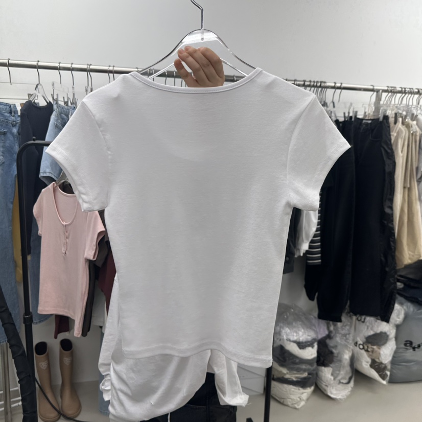 TOPDRESSING韓國直郵實拍女士新品職業26春夏人氣熱賣T恤TOPDRESSINGT恤