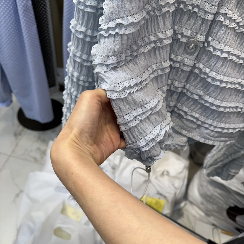 BUTTU/10 OCLOCK韓國代購女士新品人氣夾克荷葉邊連帽衫拉鏈BUTTU/10 OCLOCK夾克