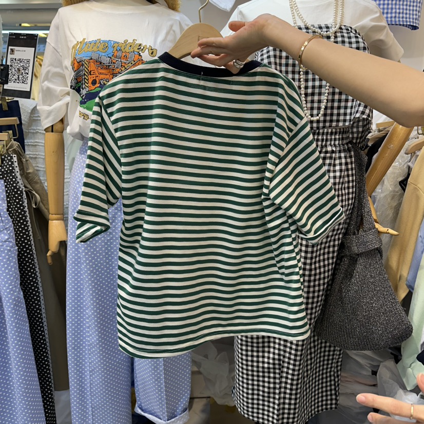 BUTTU/10 OCLOCK韓國東大門直郵女士新款熱賣休閑T恤狗狗BUTTU/10 OCLOCKT恤