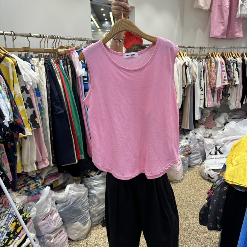 HAPPYBERRY韓國代購女裝新款26春夏休閑職業時尚吊帶背心HAPPYBERRY吊帶/背心圖色1