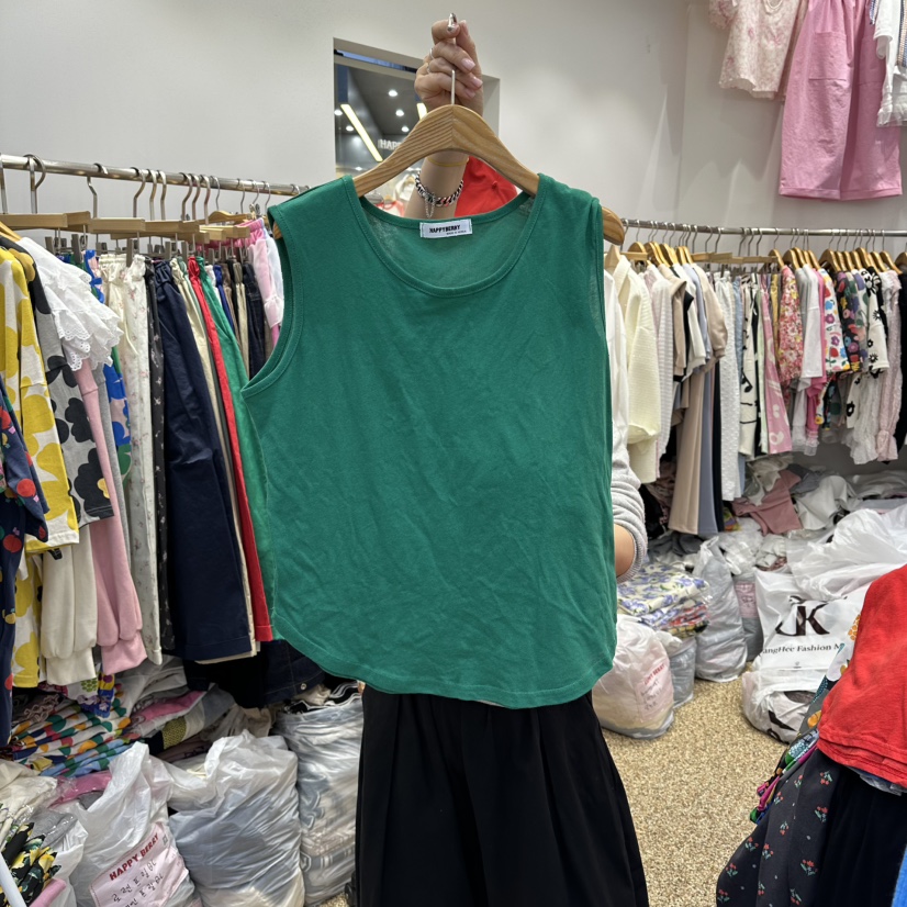 HAPPYBERRY韓國代購女裝新款26春夏休閑職業時尚吊帶背心HAPPYBERRY吊帶/背心圖色4