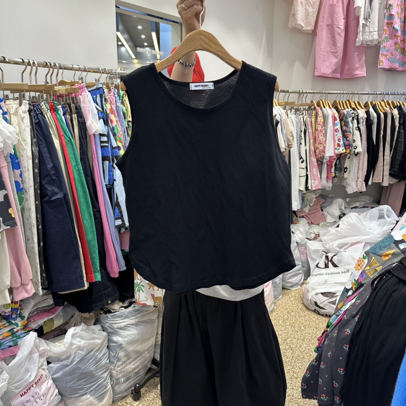 HAPPYBERRY韓國代購女裝新款26春夏休閑職業時尚吊帶背心HAPPYBERRY吊帶/背心圖色8