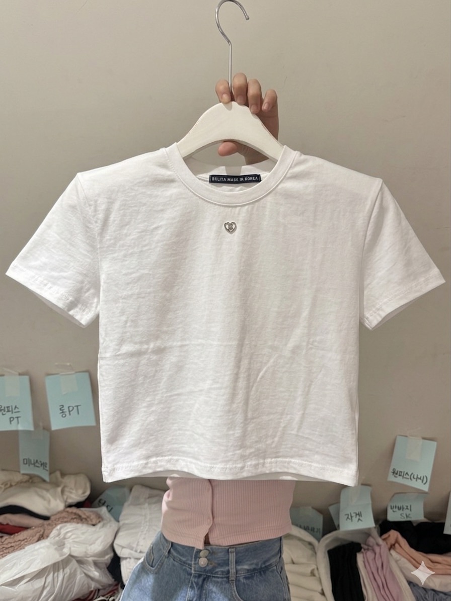 BELITA-L韓國直郵女士新款熱賣推薦休閑26春夏職業人氣T恤BELITA-LT恤圖色1