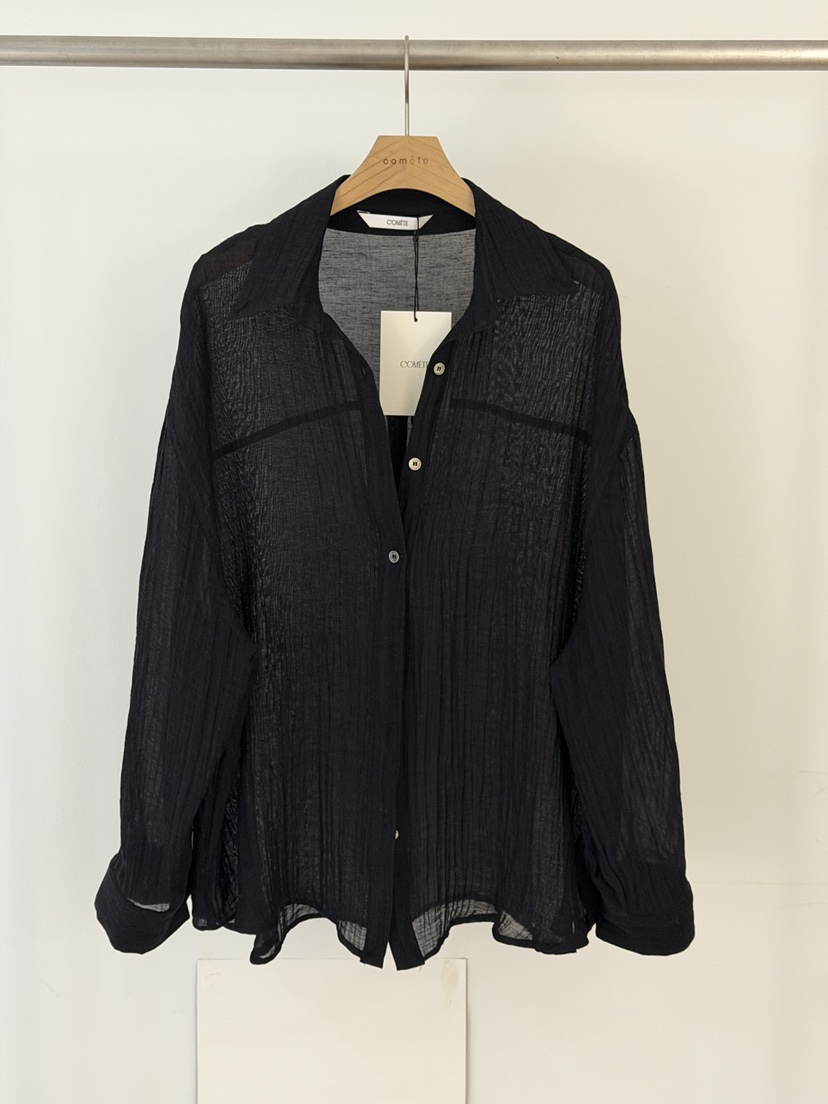 COMETE韓國直郵實拍女士新品26春夏推薦人氣熱賣襯衫蕾絲衫COMETE襯衫/蕾絲衫圖色3