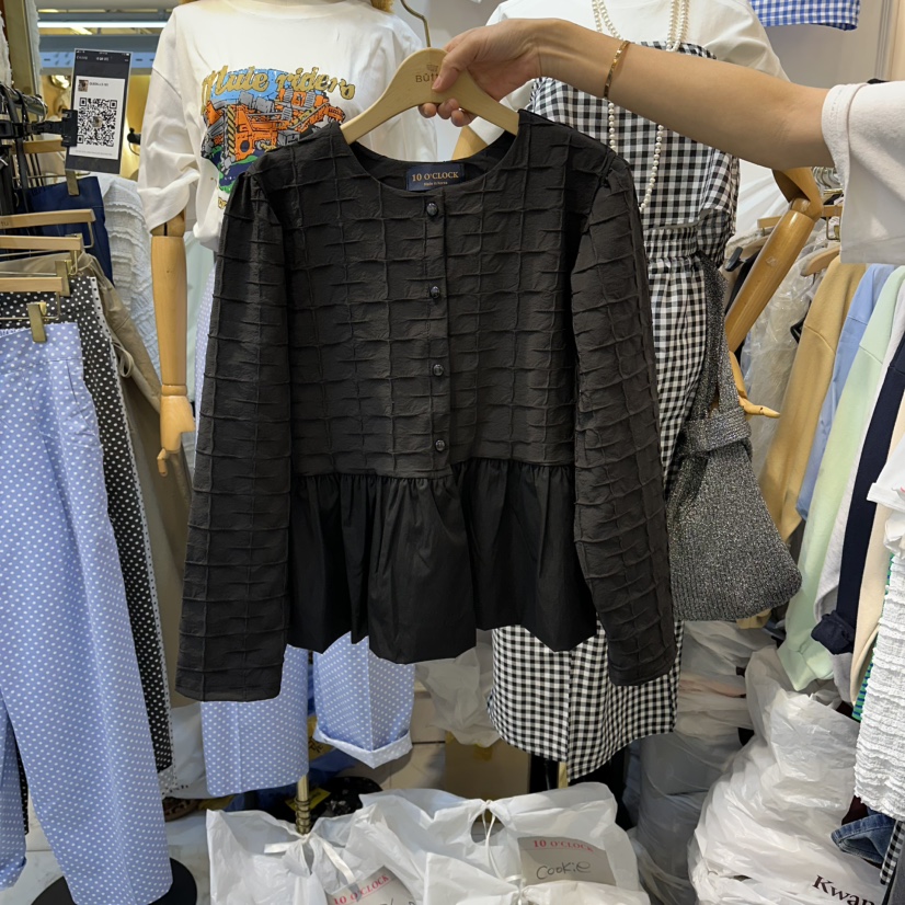 BUTTU/10 OCLOCK韓國東大門代購女士新款推薦時尚夾克開衫BUTTU/10 OCLOCK夾克圖色2