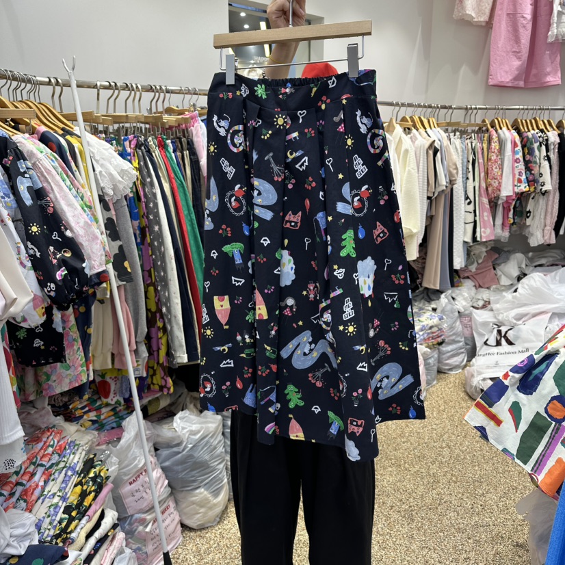 HAPPYBERRY韓國直郵女裝新品休閑推薦時尚人氣職業26春夏長裙HAPPYBERRY長裙圖色2