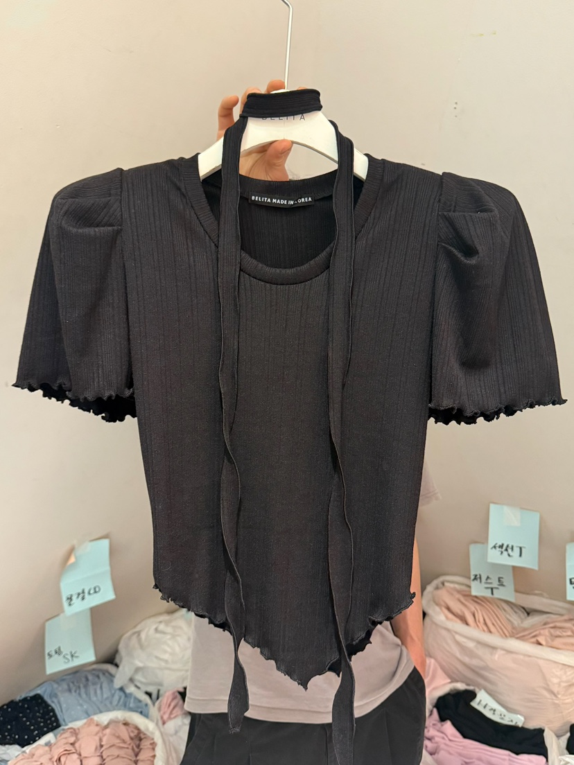 BELITA-L韓國東大門直郵女裝新品時尚休閑職業推薦人氣T恤BELITA-LT恤圖色4