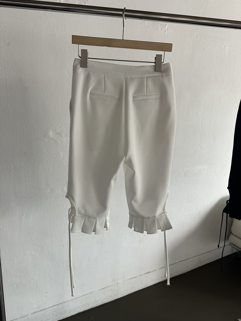 JOURNEY韓國代購女士新品時尚熱賣打底褲鯊魚褲七分褲荷葉邊JOURNEY打底褲/鯊魚褲