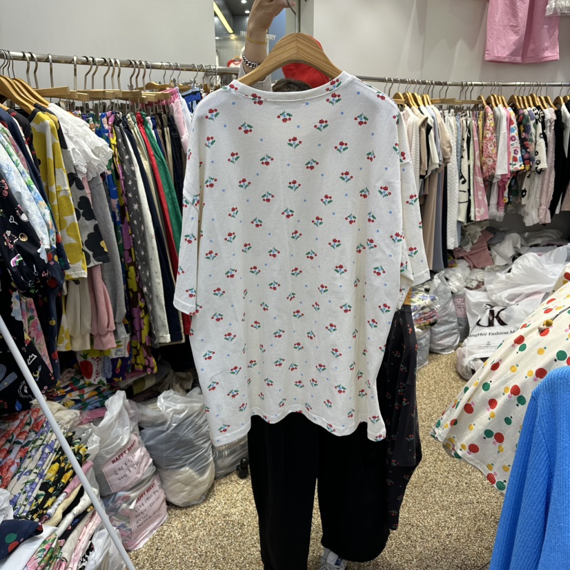 HAPPYBERRY韓國直郵女士新品人氣職業26春夏熱賣推薦T恤開衩HAPPYBERRYT恤