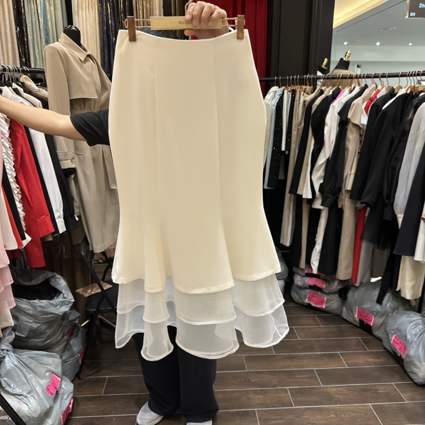 HERISH-HAUTE韓國東大門代購女士新款推薦時尚26春夏長裙HERISH-HAUTE長裙圖色1