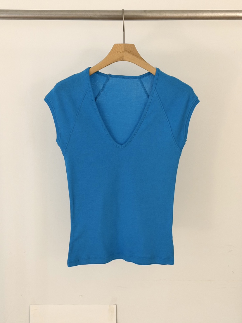 COMETE韓國直郵實拍女士新品熱賣時尚休閑職業推薦人氣T恤COMETET恤圖色2