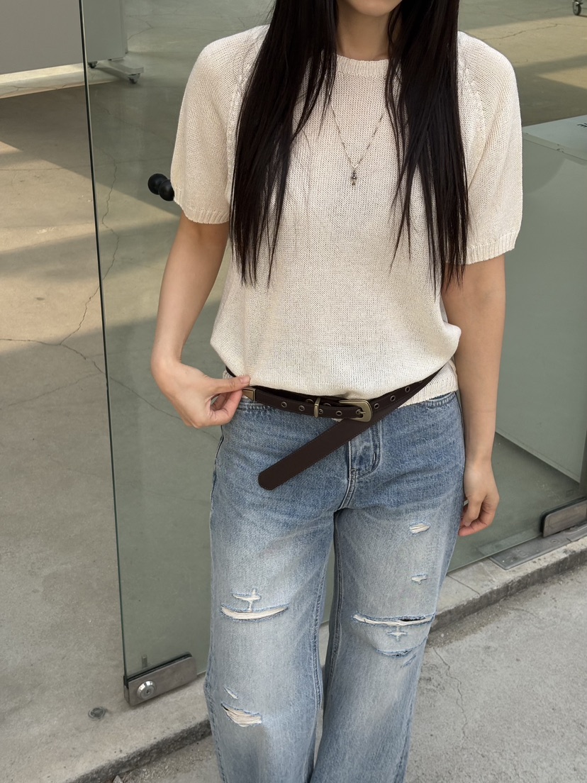 Verbena韓國東大門代購女士新款職業26春夏休閑熱賣針織衫Verbena針織衫