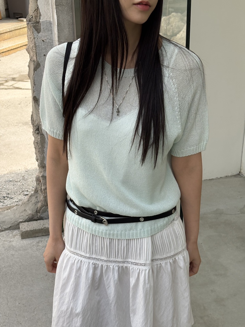 Verbena韓國東大門代購女士新款職業26春夏休閑熱賣針織衫Verbena針織衫