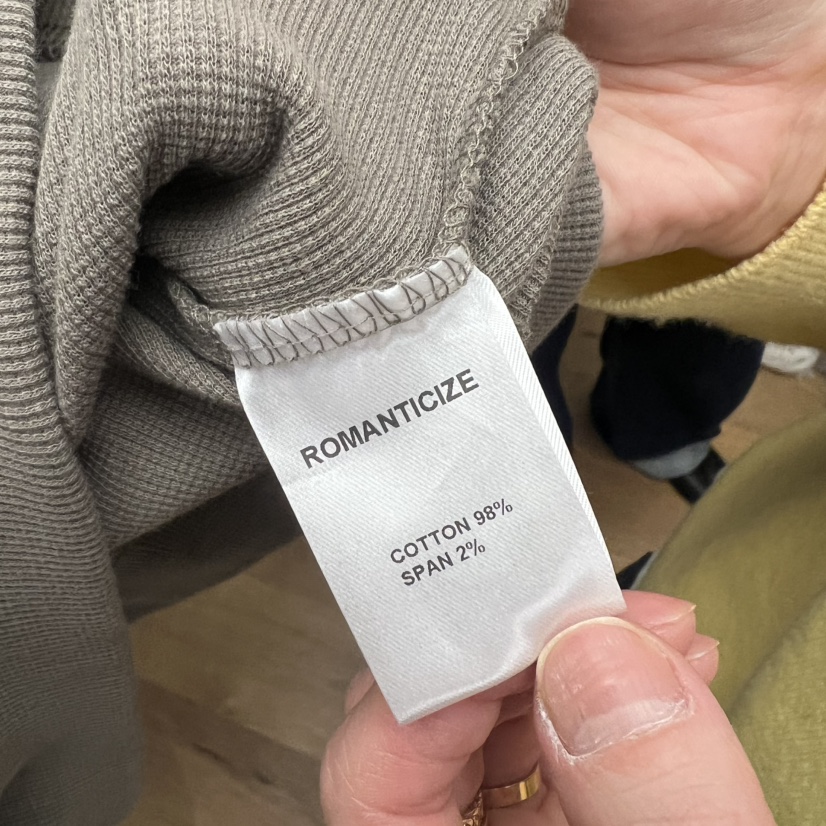 ROMANTICIZE韓國直郵女裝新款26春夏時尚職業人氣休閑衛衣ROMANTICIZE衛衣