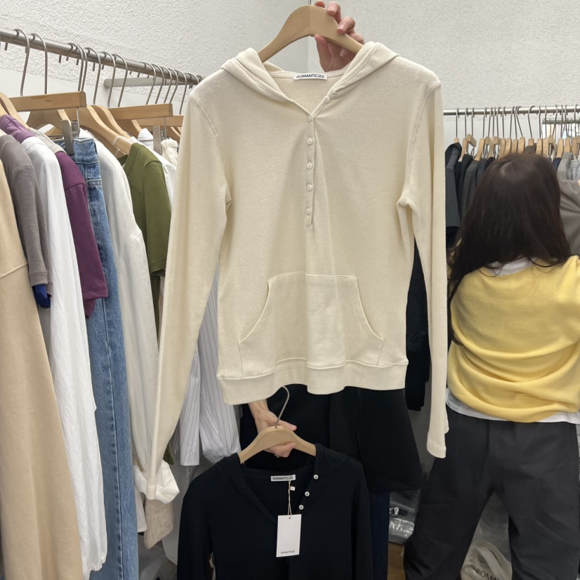 ROMANTICIZE韓國直郵女裝新款26春夏時尚職業人氣休閑衛衣ROMANTICIZE衛衣圖色2