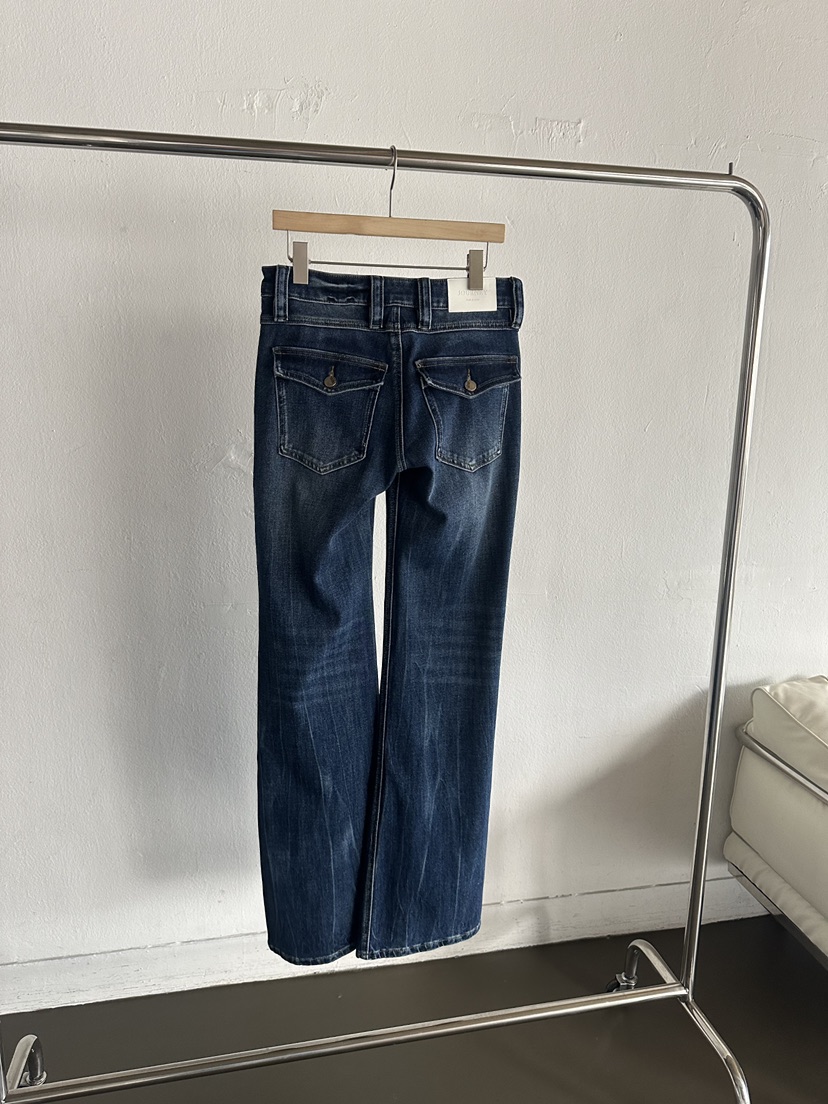 JOURNEY韓國直郵女裝新款休閑推薦人氣熱賣職業牛仔褲口袋JOURNEY牛仔褲