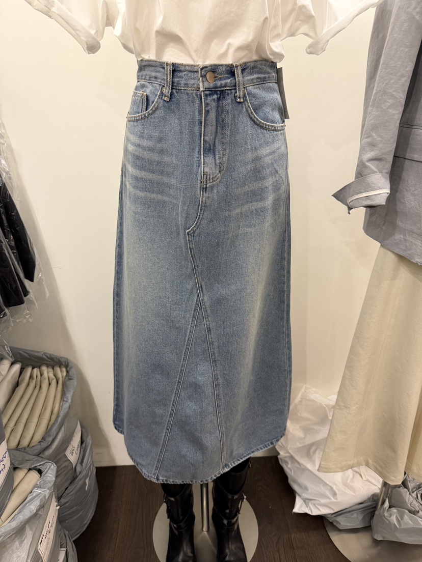 YOUR-P韓國直郵女裝新款26春夏人氣休閑推薦職業熱賣長裙YOUR-P長裙圖色1