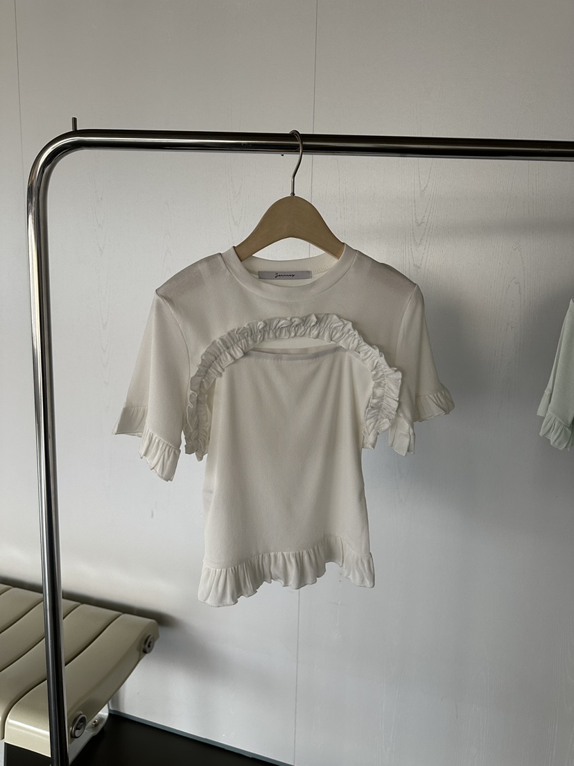 JOURNEY韓國直郵女裝新款26春夏推薦時尚職業人氣休閑T恤JOURNEYT恤圖色1