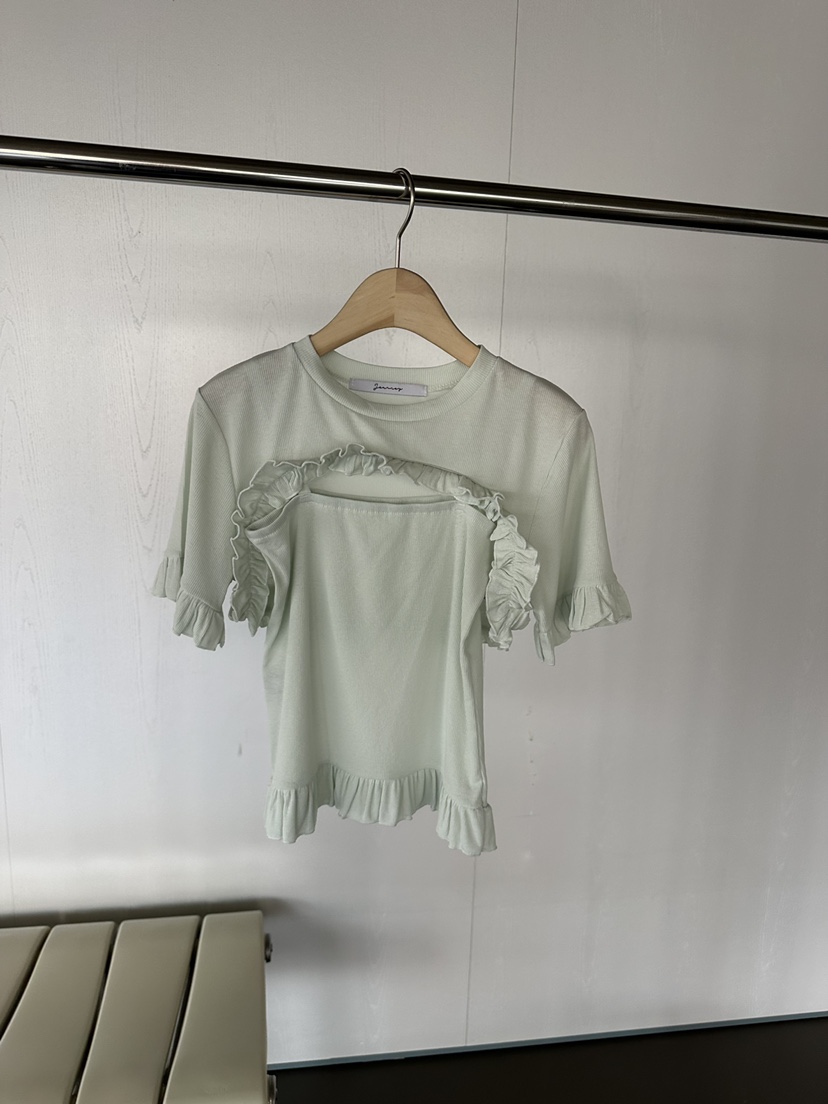 JOURNEY韓國直郵女裝新款26春夏推薦時尚職業人氣休閑T恤JOURNEYT恤圖色2