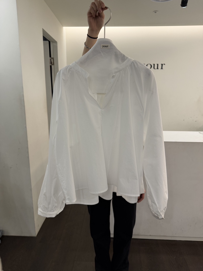 YOUR-P韓國直郵實拍女裝新品休閑熱賣人氣職業襯衫蕾絲衫YOUR-P襯衫/蕾絲衫圖色1