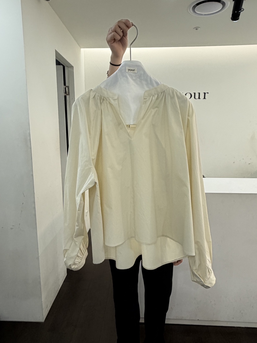 YOUR-P韓國直郵實拍女裝新品休閑熱賣人氣職業襯衫蕾絲衫YOUR-P襯衫/蕾絲衫圖色2