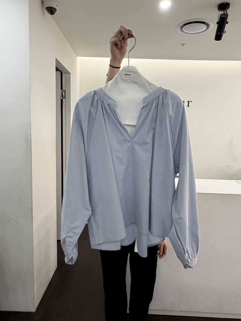 YOUR-P韓國直郵實拍女裝新品休閑熱賣人氣職業襯衫蕾絲衫YOUR-P襯衫/蕾絲衫圖色3