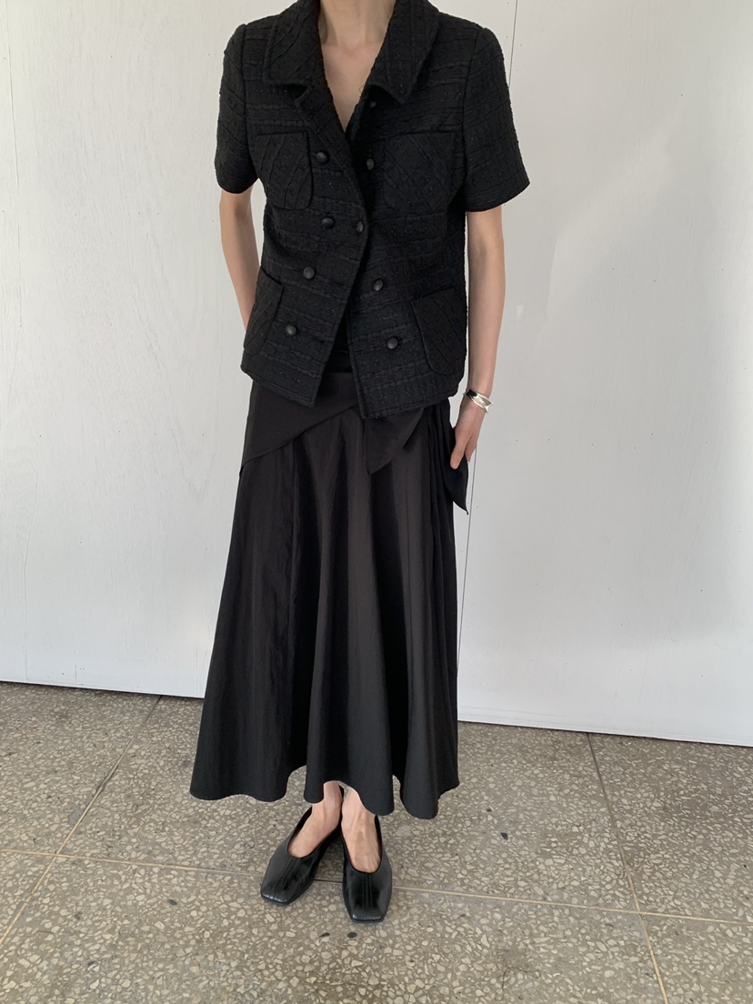 MOVENNE韓國東大門直郵女士新款26春夏推薦休閑夾克粗花呢MOVENNE夾克