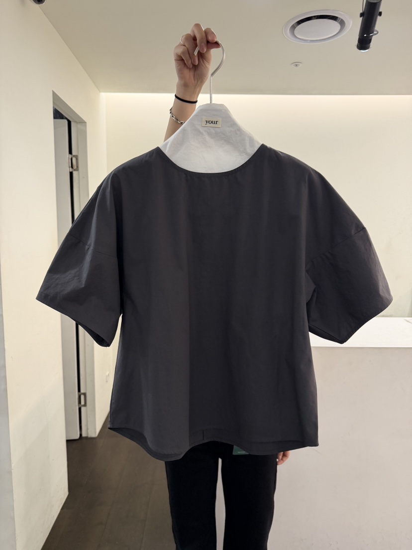 YOUR-P韓國代購女士新品人氣時尚推薦26春夏職業襯衫蕾絲衫YOUR-P襯衫/蕾絲衫圖色3墨色