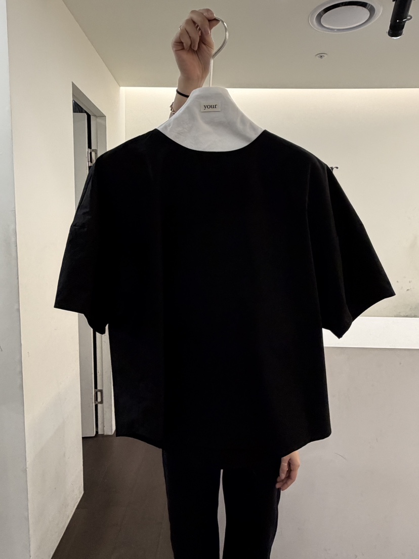 YOUR-P韓國代購女士新品人氣時尚推薦26春夏職業襯衫蕾絲衫YOUR-P襯衫/蕾絲衫圖色4黑色