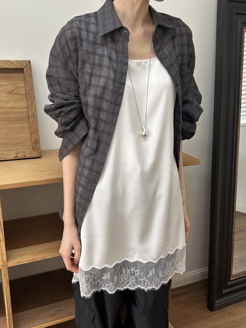 ME MO韓國代購女裝新品熱賣人氣推薦真品26春夏連衣裙緞面ME MO連衣裙