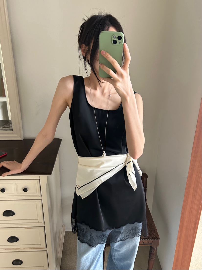 ME MO韓國代購女裝新品熱賣人氣推薦真品26春夏連衣裙緞面ME MO連衣裙