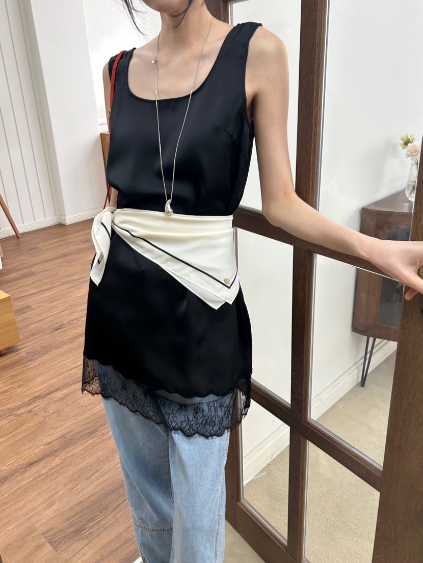 ME MO韓國代購女裝新品熱賣人氣推薦真品26春夏連衣裙緞面ME MO連衣裙