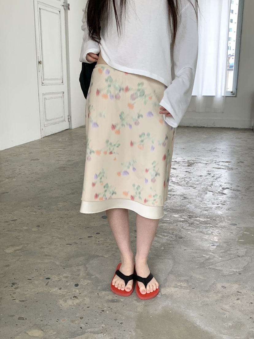 LOGARDEN東大門代購女士新品人氣熱賣推薦時尚半身裙中短裙LO GARDEN半身裙/中短裙圖色1