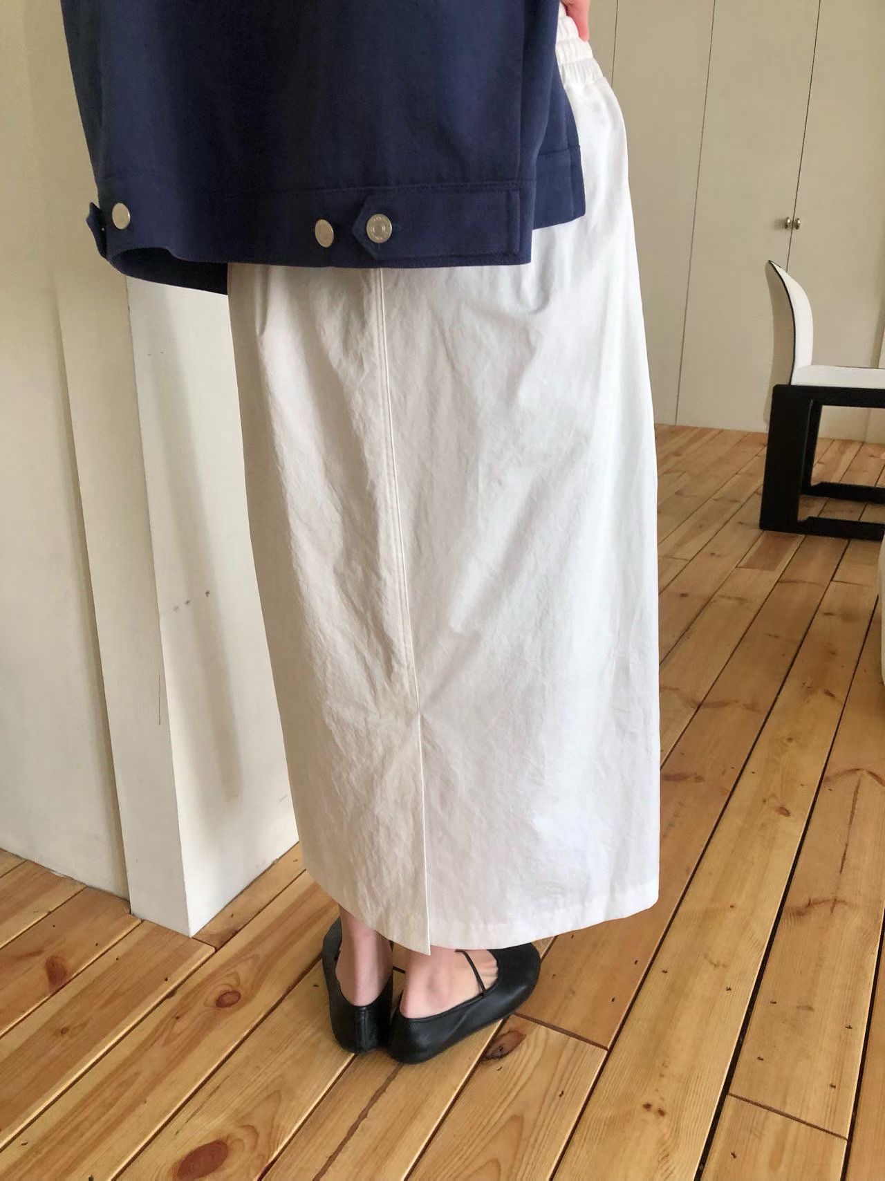 WEATHER東大門直郵女裝新品26春夏休閑推薦真品人氣長裙紐扣GOBSLMURI-ot長裙