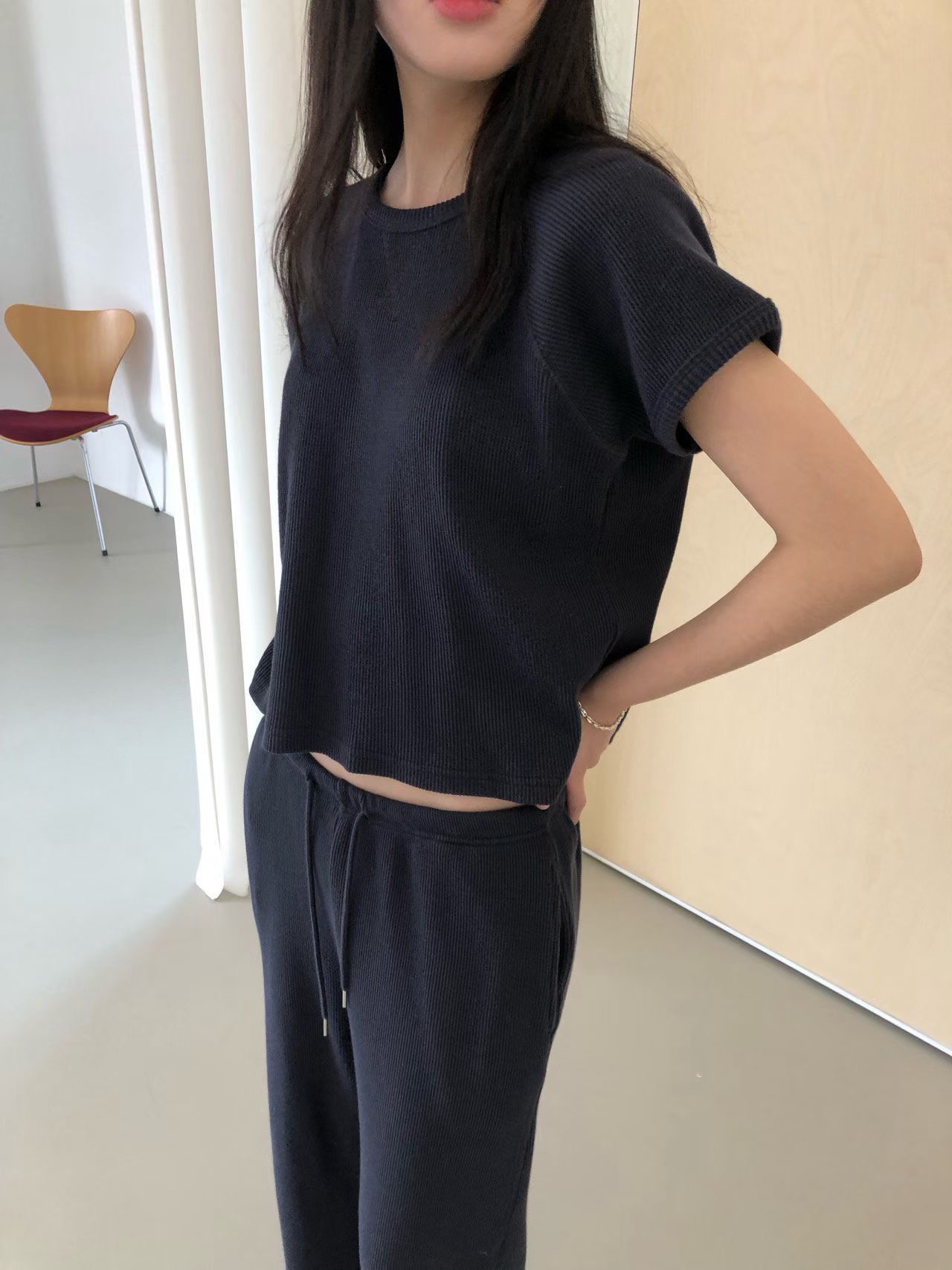 WEATHER韓國直郵女裝新品26春夏休閑真品熱賣人氣推薦T恤GOBSLMURI-otT恤圖色3