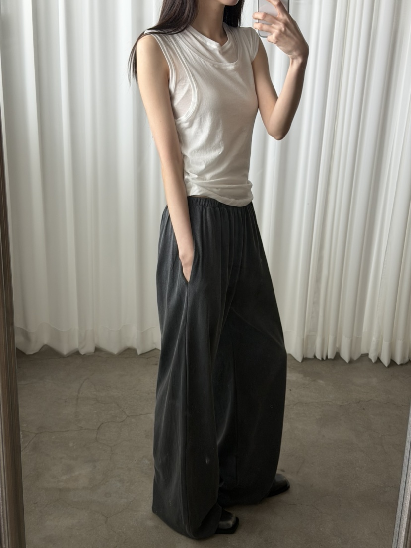 FOSET東大門直郵女裝新款26春夏真品推薦人氣熱賣休閑休閑褲FOSET休閑褲