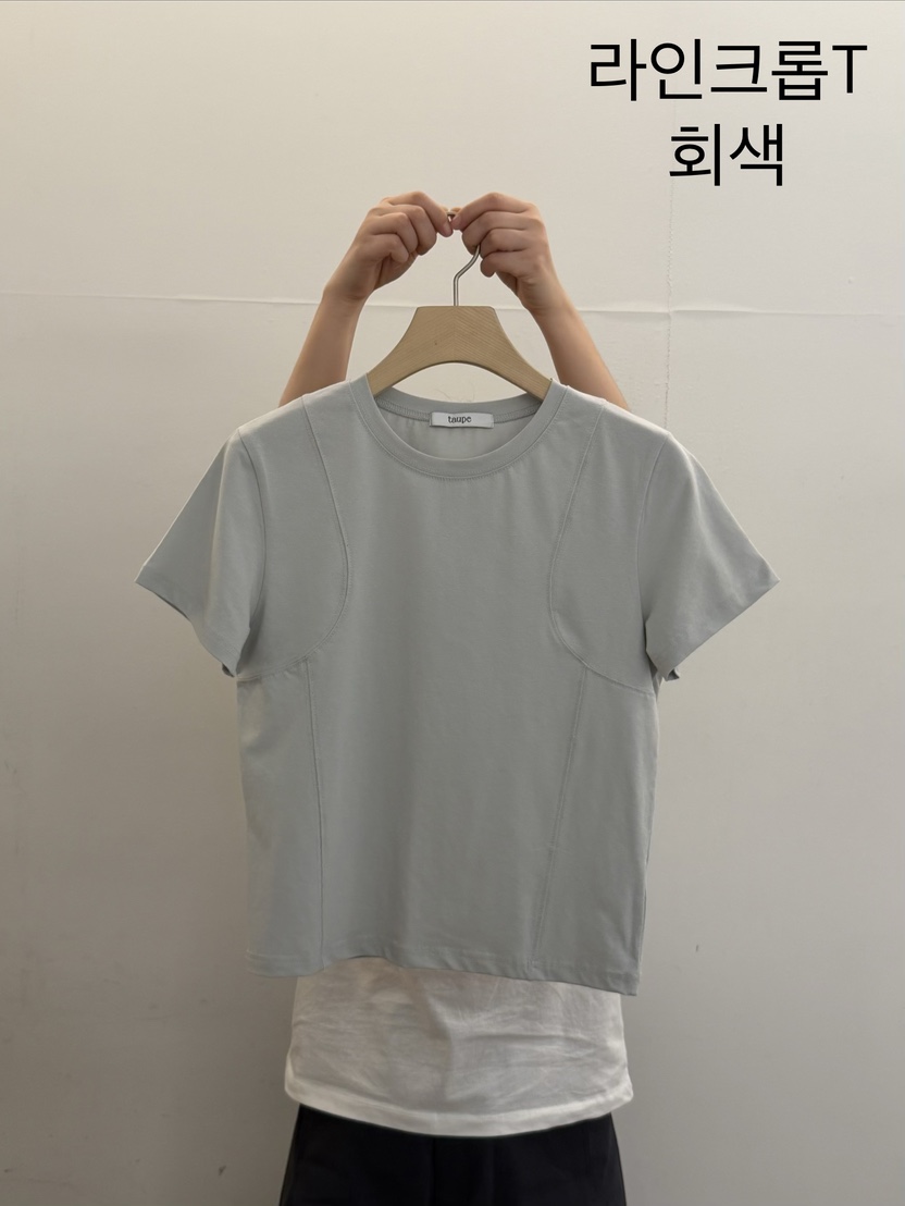 TAUPE韓國直郵女裝新款推薦休閑人氣26春夏真品時尚熱賣T恤TAUPET恤圖色1