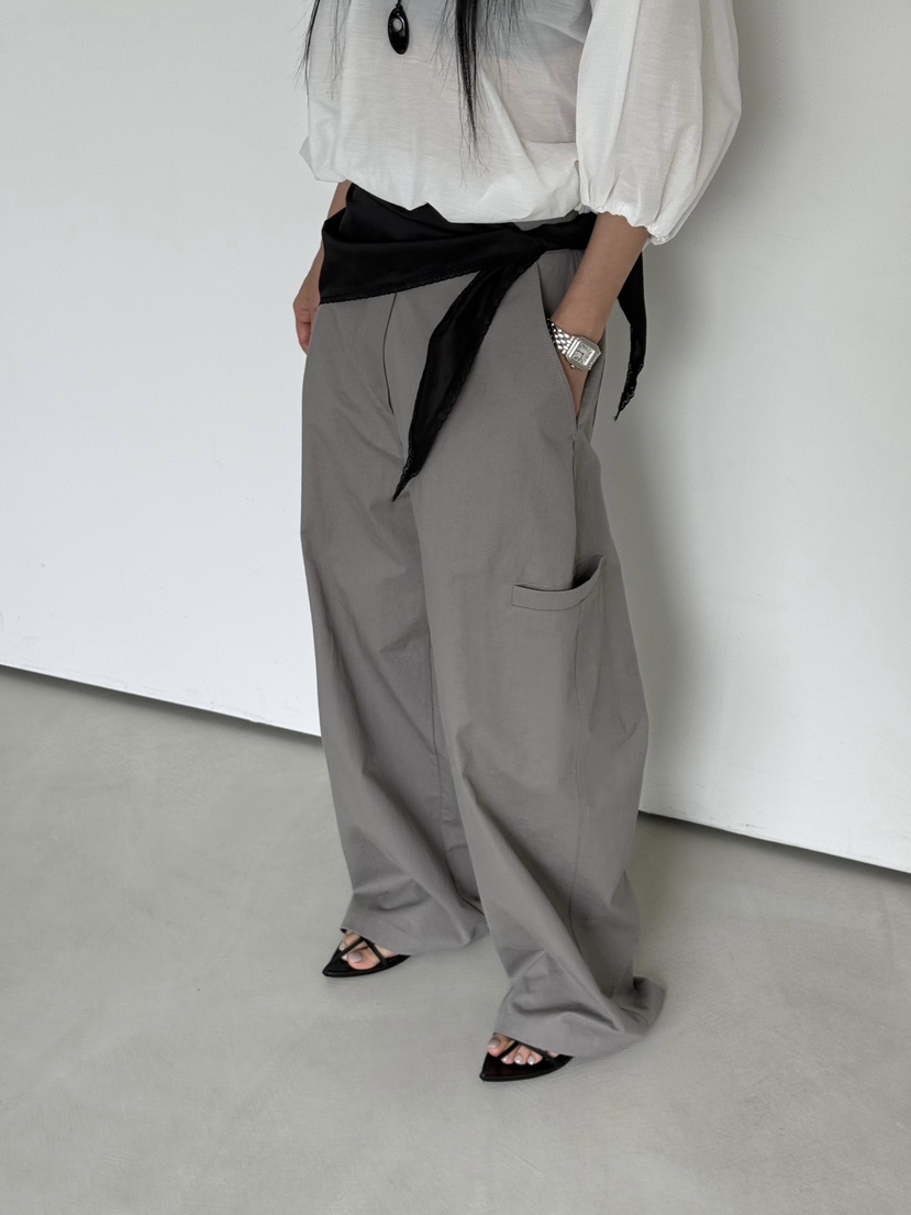 TAUPE東大門代購女裝新款真品時尚26春夏推薦休閑休閑褲口袋TAUPE休閑褲