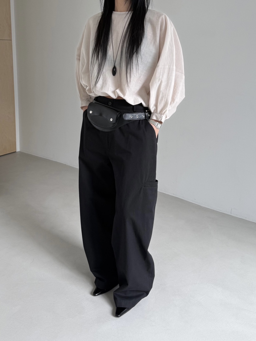 TAUPE東大門代購女裝新款真品時尚26春夏推薦休閑休閑褲口袋TAUPE休閑褲