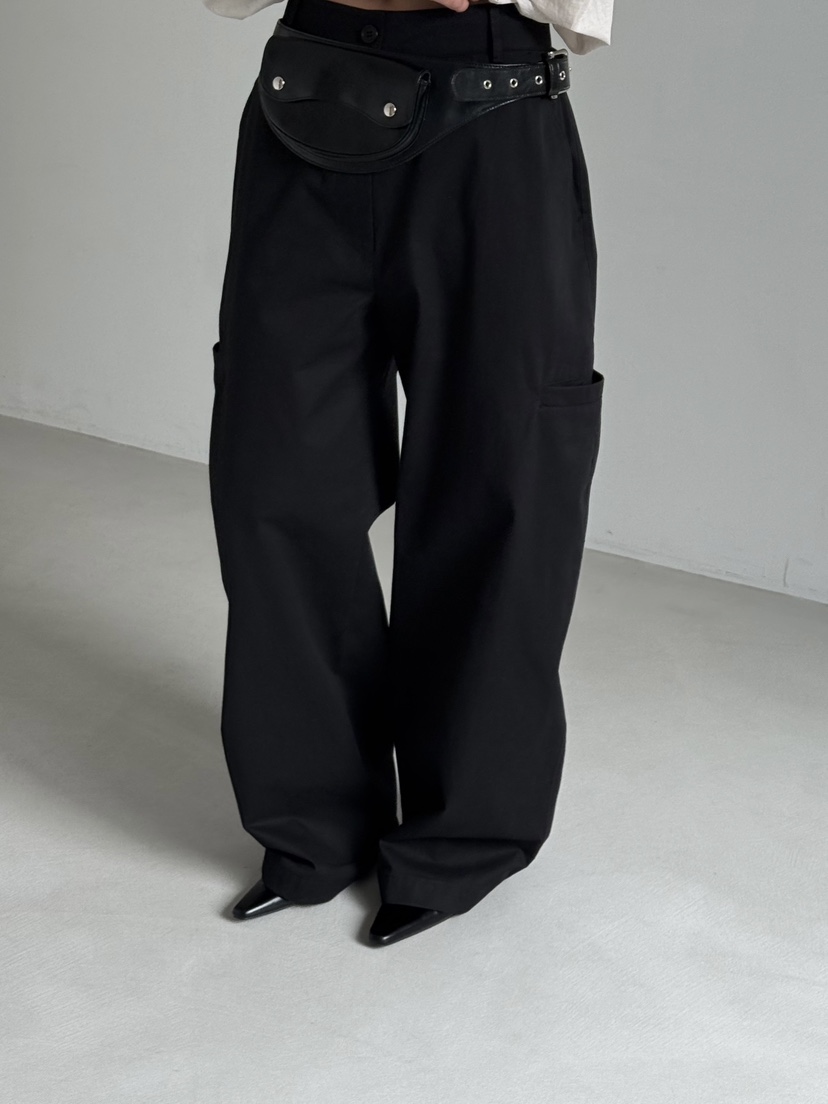 TAUPE東大門代購女裝新款真品時尚26春夏推薦休閑休閑褲口袋TAUPE休閑褲