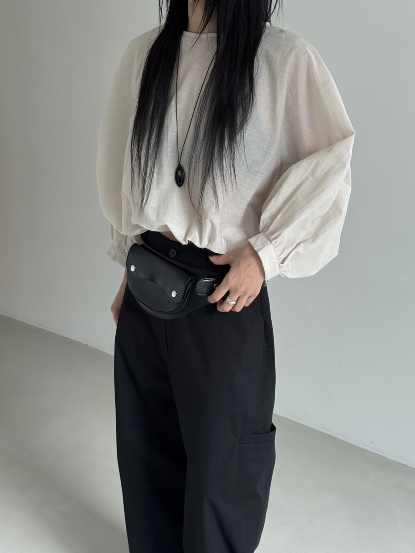 TAUPE東大門代購女裝新款真品時尚26春夏推薦休閑休閑褲口袋TAUPE休閑褲