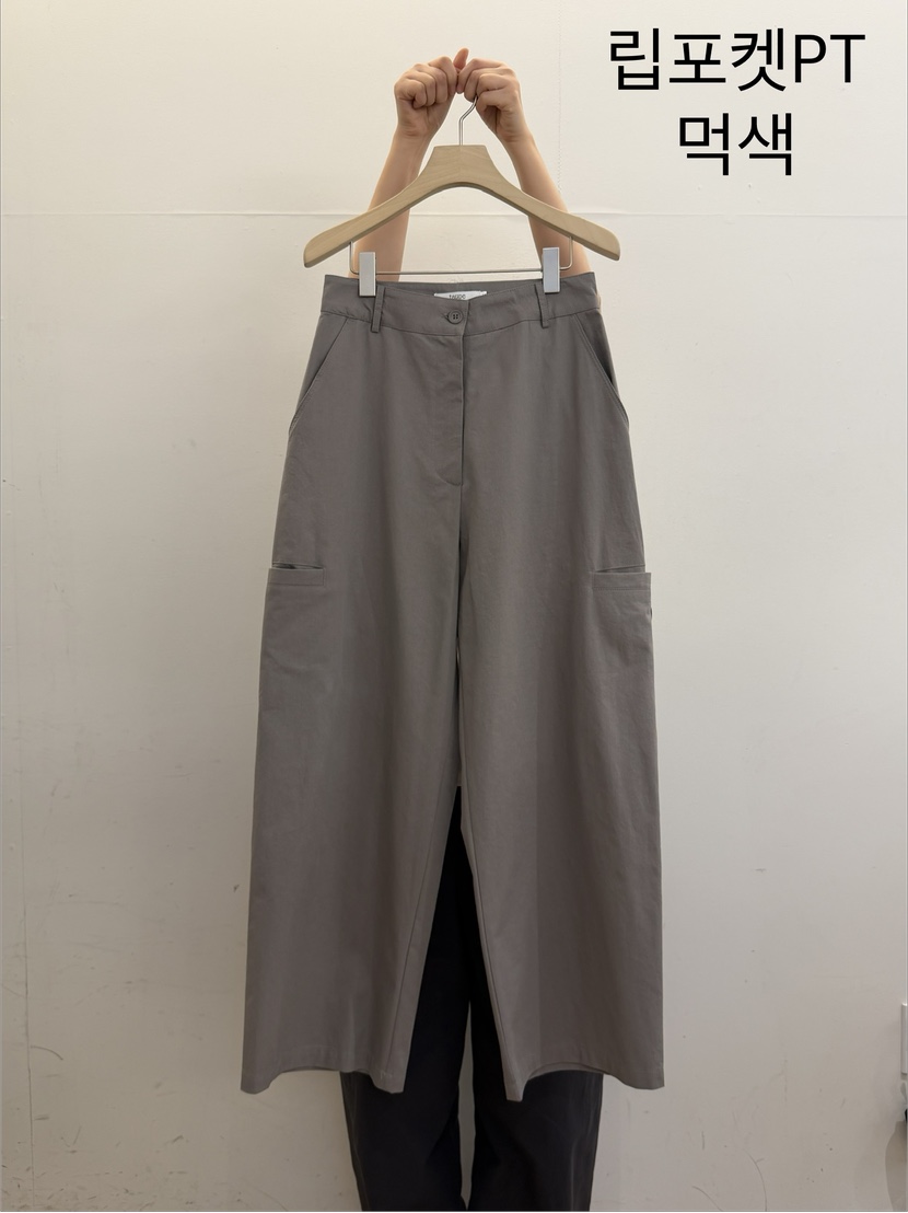 TAUPE東大門代購女裝新款真品時尚26春夏推薦休閑休閑褲口袋TAUPE休閑褲圖色3
